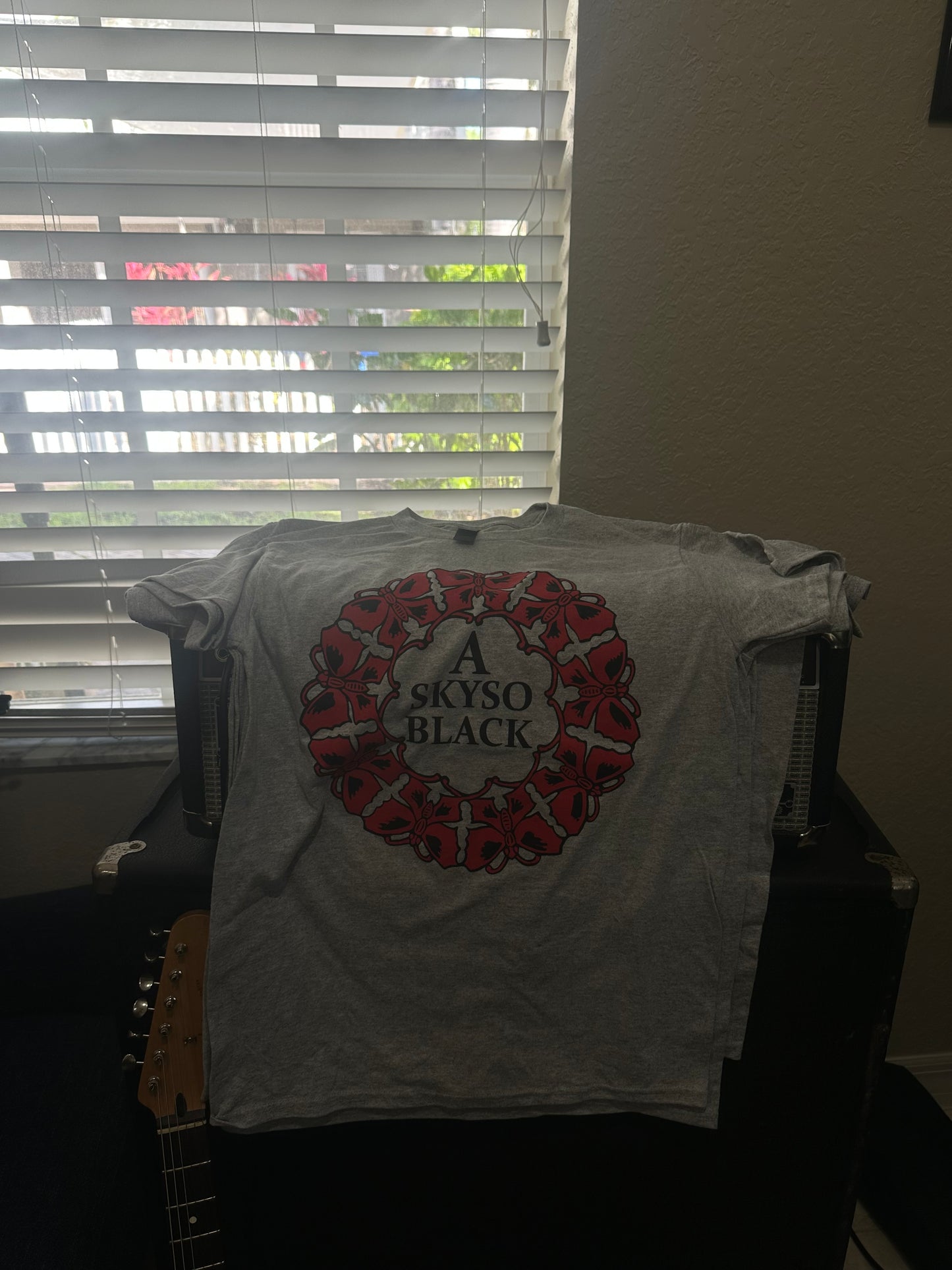 Grey Butterfly Ring Shirt